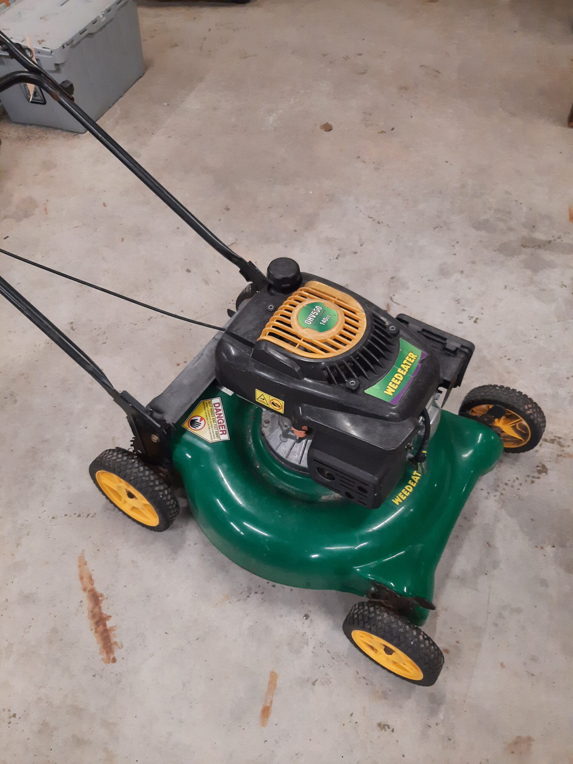 26-086-Lawnmower-missing pull cord