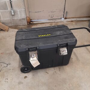 26-104-Large storage box on wheels