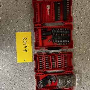 26-149 Milwaukee cases with various bits