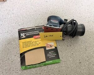 26-154 Bosch Sander w various sandpapers