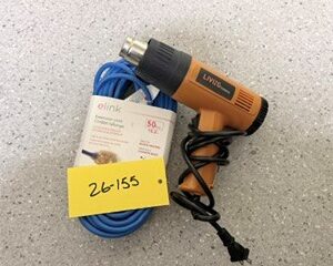 26-155 Living Basic Heating Gun w 50 Feet Extension Cord