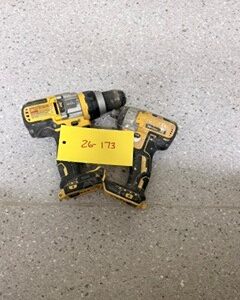 26-173 DeWalt Impact Drill & DeWalt Drill w no batteries
