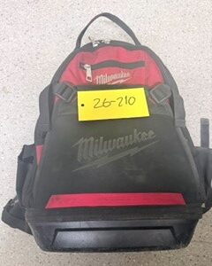 26-210- Milwaukee Backpack with various tools