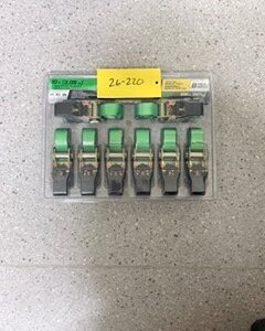 26-220- 8 Pack Ratchet Tie Downs